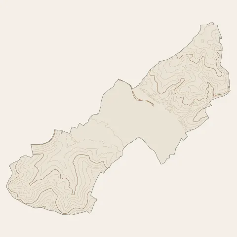 Sedan : courbes de niveau