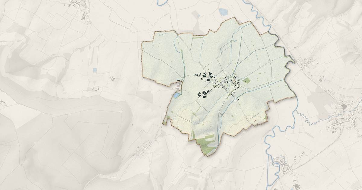 Portrait cartographique de Villy : relief, eau, forêts, bâti et voies, calculés à partir des données de l'IGN