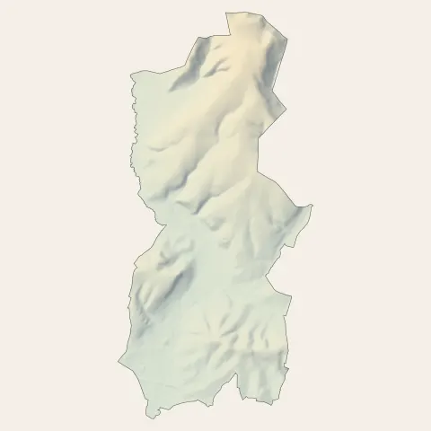 Vrigne aux Bois : relief