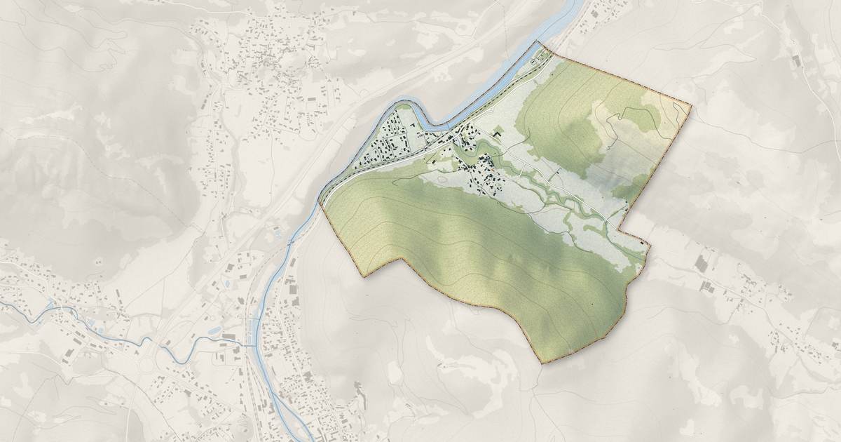 Portrait cartographique de Bompas : relief, eau, forêts, bâti et voies, calculés à partir des données de l'IGN