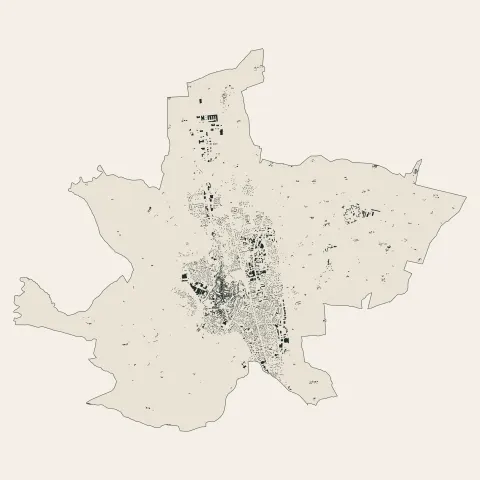 Pamiers : bâti