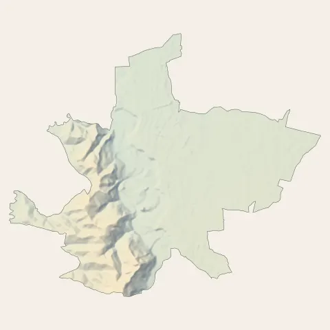 Pamiers : relief