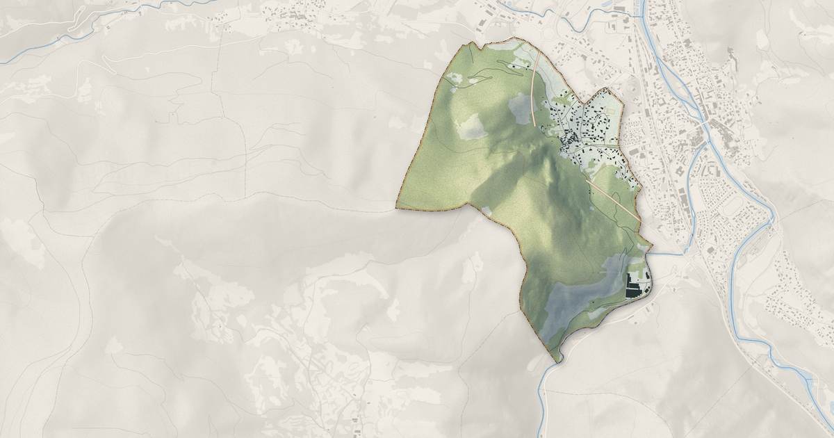 Portrait cartographique de Quié : relief, eau, forêts, bâti et voies, calculés à partir des données de l'IGN