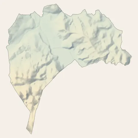 Saint-Girons : relief