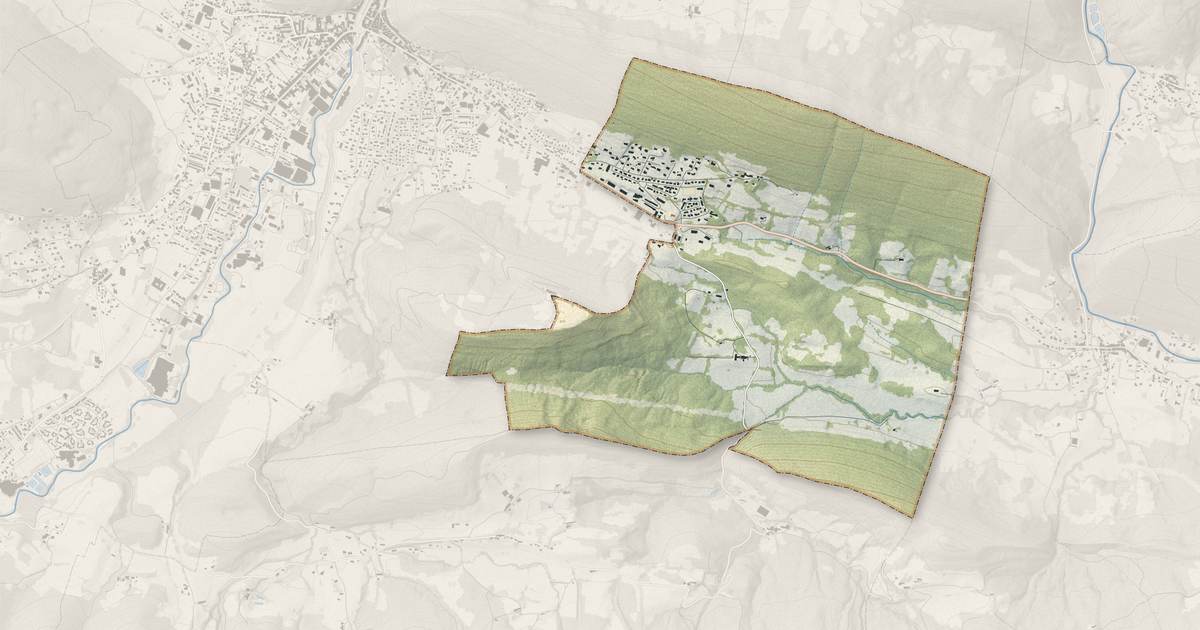 Portrait cartographique de Saint-Jean-d'Aigues-Vives : relief, eau, forêts, bâti et voies, calculés à partir des données de l'IGN