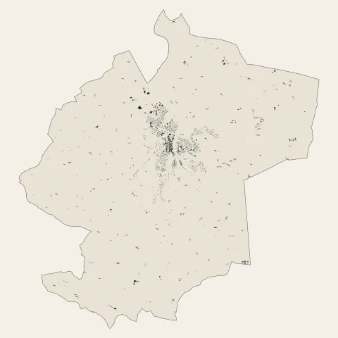 Saverdun : bâti