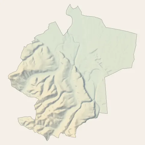 Saverdun : relief