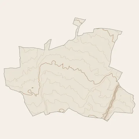 La Tour-du-Crieu : courbes de niveau
