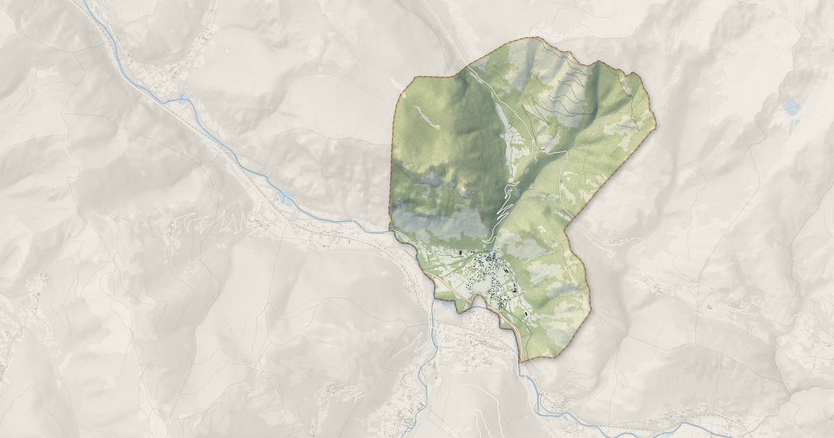 Portrait cartographique de Verdun : relief, eau, forêts, bâti et voies, calculés à partir des données de l'IGN