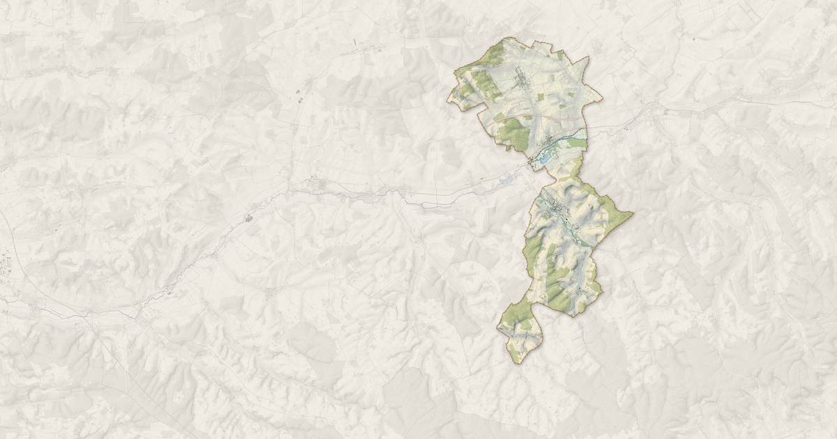 Portrait cartographique de Aix-Villemaur-Pâlis : relief, eau, forêts, bâti et voies, calculés à partir des données de l'IGN