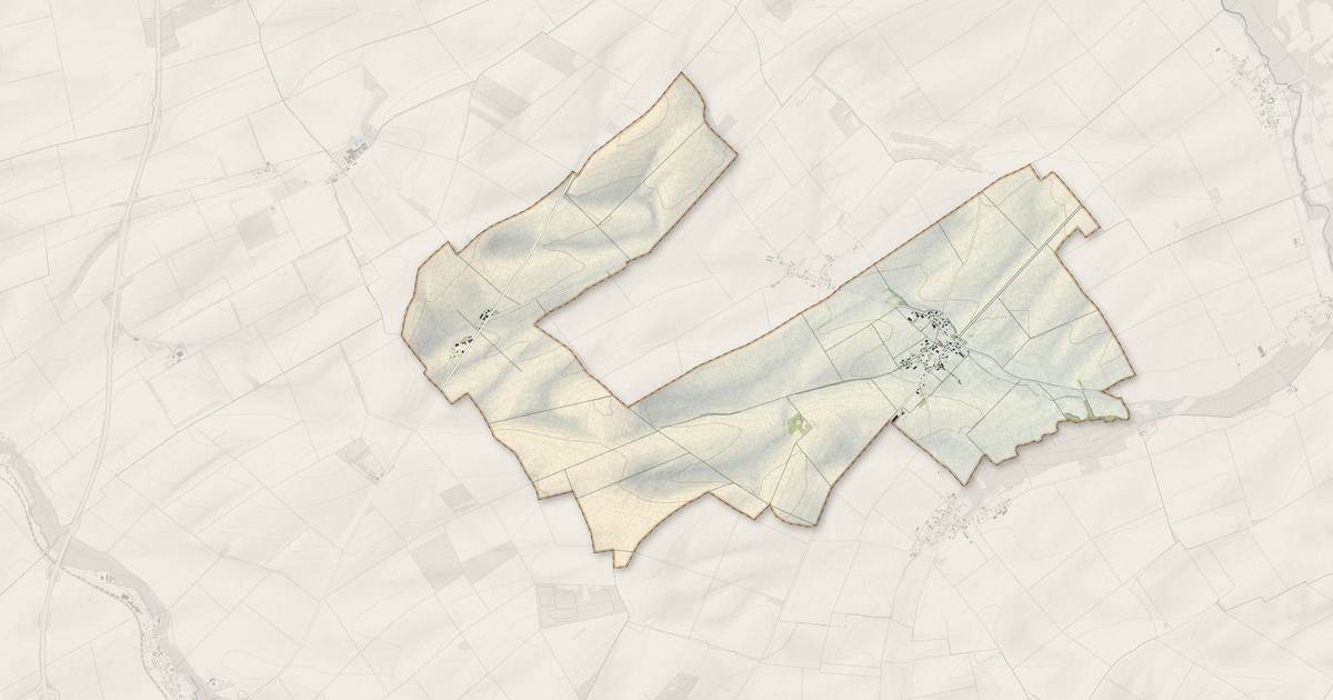 Portrait cartographique de Avant-lès-Ramerupt : relief, eau, forêts, bâti et voies, calculés à partir des données de l'IGN