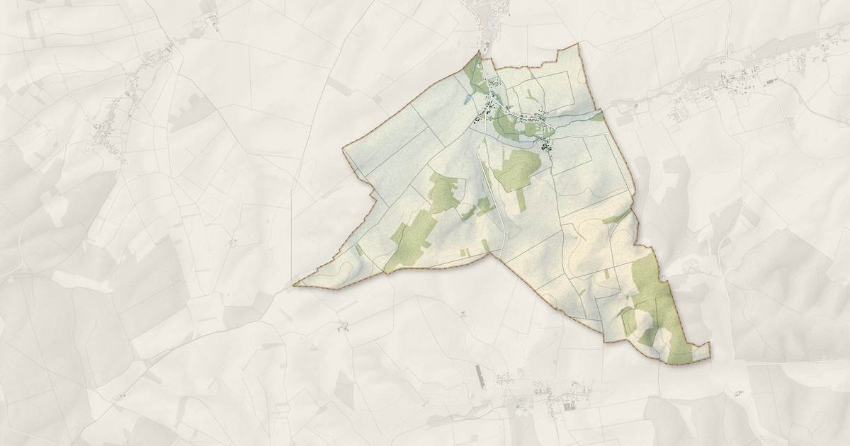 Portrait cartographique de Bercenay-le-Hayer : relief, eau, forêts, bâti et voies, calculés à partir des données de l'IGN