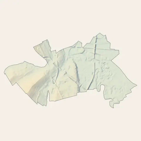 Bréviandes : relief