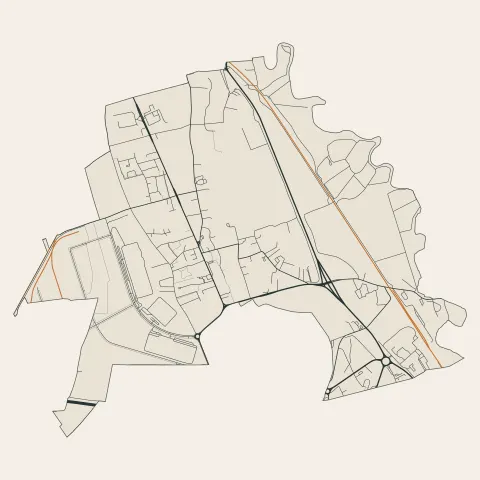 Buchères : voies