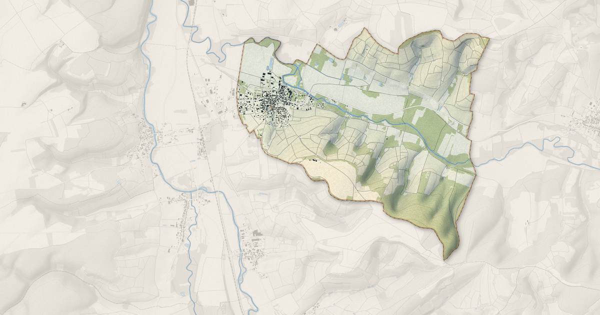 Portrait cartographique de Celles-sur-Ource : relief, eau, forêts, bâti et voies, calculés à partir des données de l'IGN