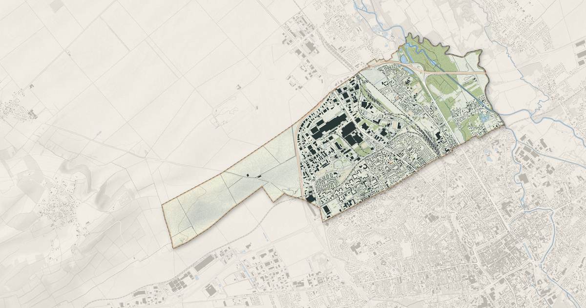 Portrait cartographique de La Chapelle-Saint-Luc : relief, eau, forêts, bâti et voies, calculés à partir des données de l'IGN