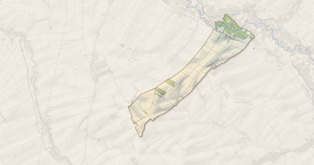 Portrait cartographique de Chaudrey : relief, eau, forêts, bâti et voies, calculés à partir des données de l'IGN