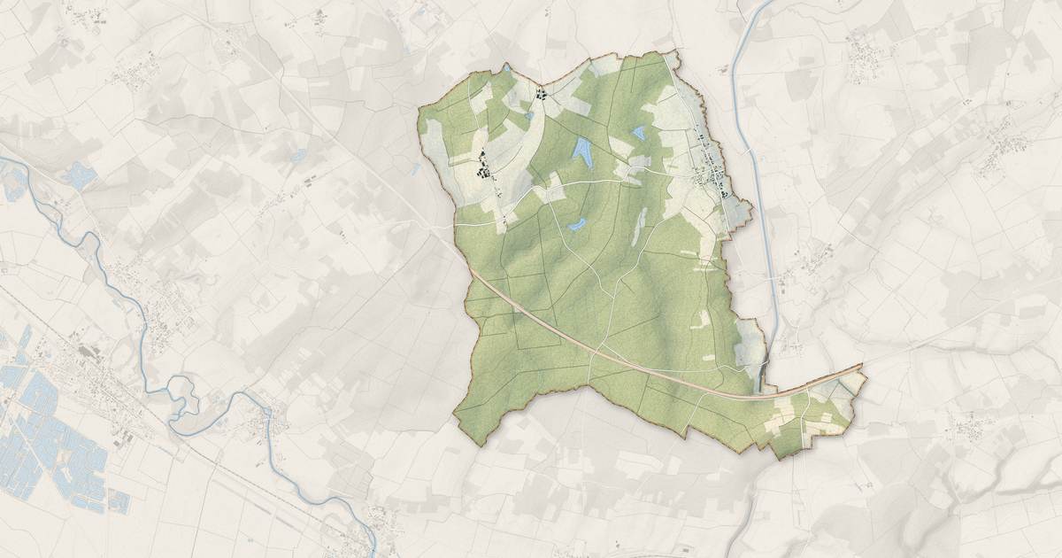 Portrait cartographique de Chauffour-lès-Bailly : relief, eau, forêts, bâti et voies, calculés à partir des données de l'IGN