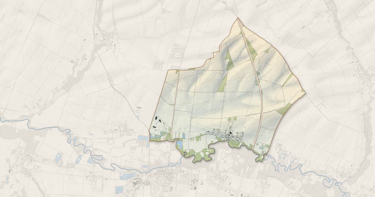 Portrait cartographique de Le Chêne : relief, eau, forêts, bâti et voies, calculés à partir des données de l'IGN