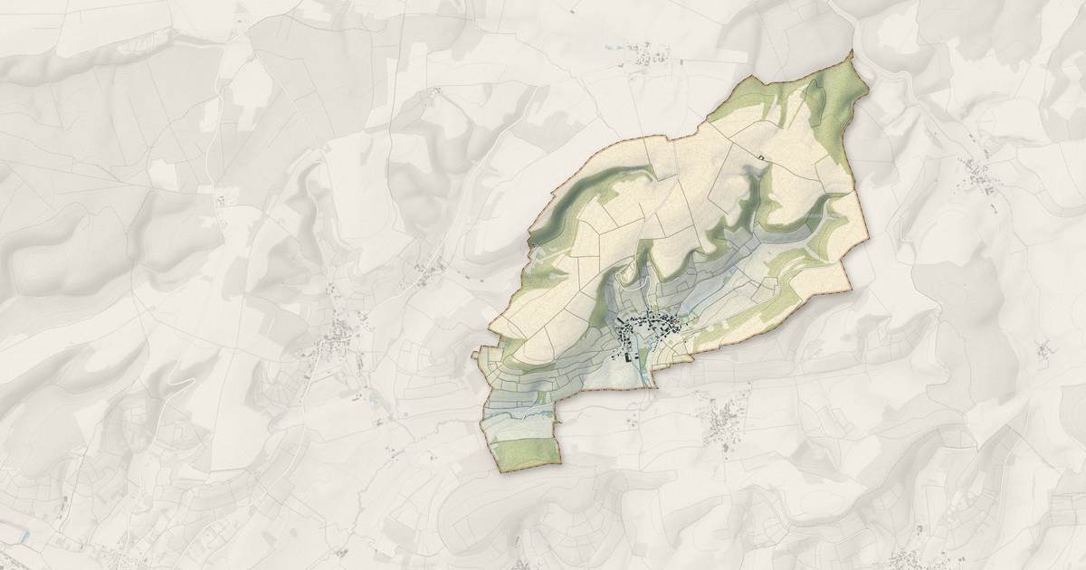 Portrait cartographique de Colombé-la-Fosse : relief, eau, forêts, bâti et voies, calculés à partir des données de l'IGN