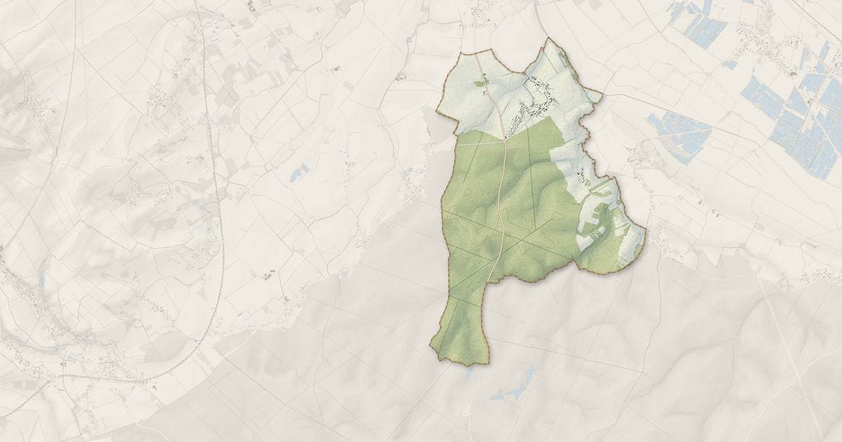 Portrait cartographique de Cormost : relief, eau, forêts, bâti et voies, calculés à partir des données de l'IGN