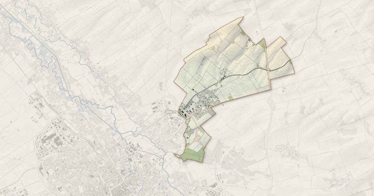 Portrait cartographique de Creney-près-Troyes : relief, eau, forêts, bâti et voies, calculés à partir des données de l'IGN