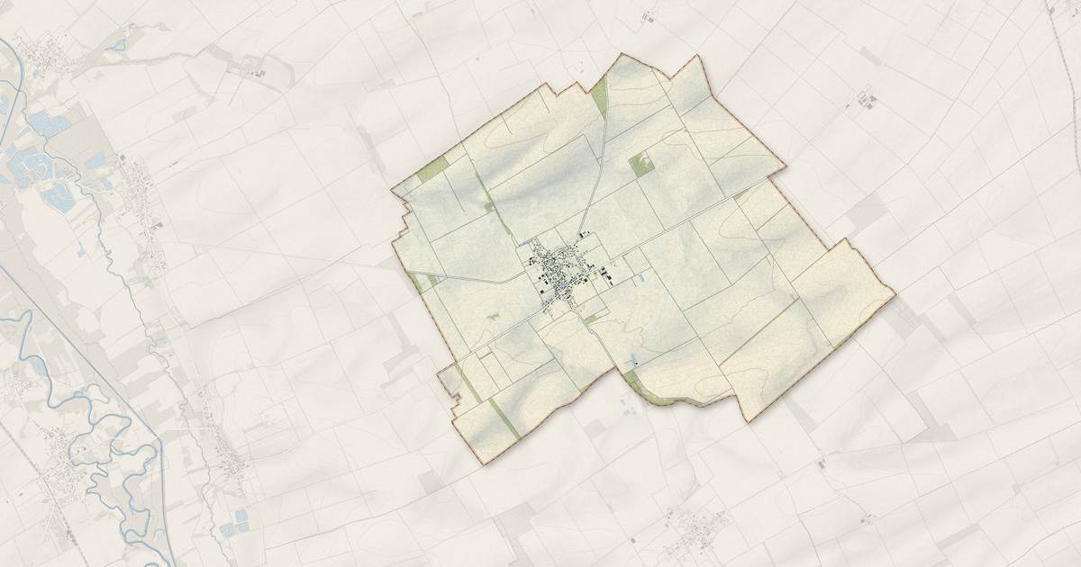 Portrait cartographique de Les Grandes-Chapelles : relief, eau, forêts, bâti et voies, calculés à partir des données de l'IGN