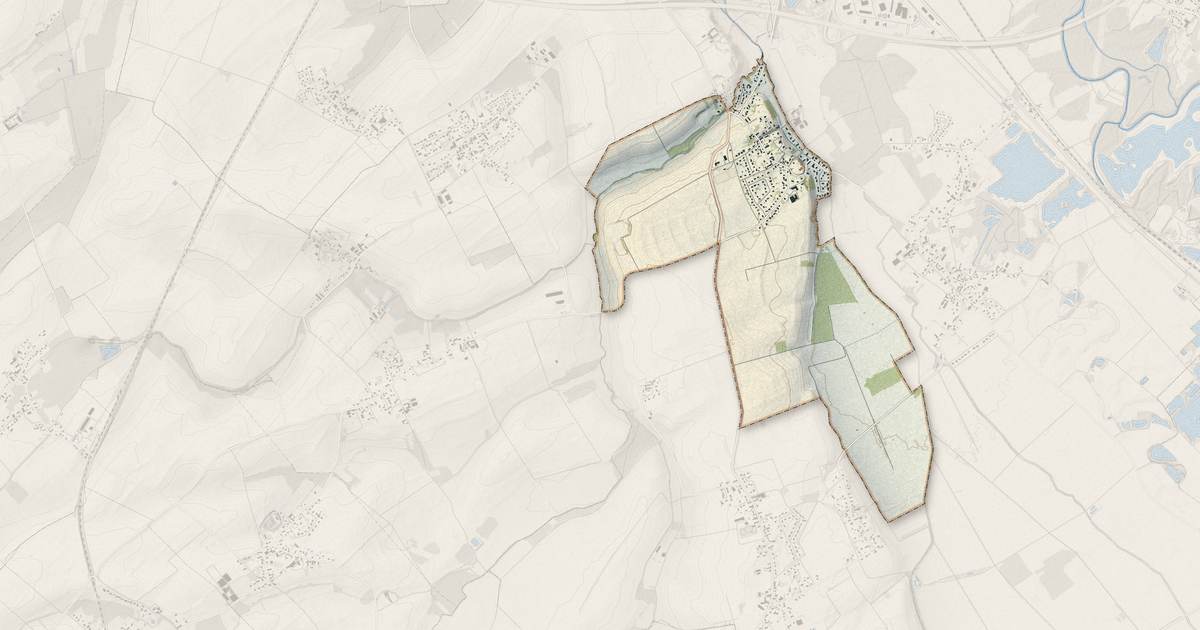 Portrait cartographique de Isle-Aumont : relief, eau, forêts, bâti et voies, calculés à partir des données de l'IGN