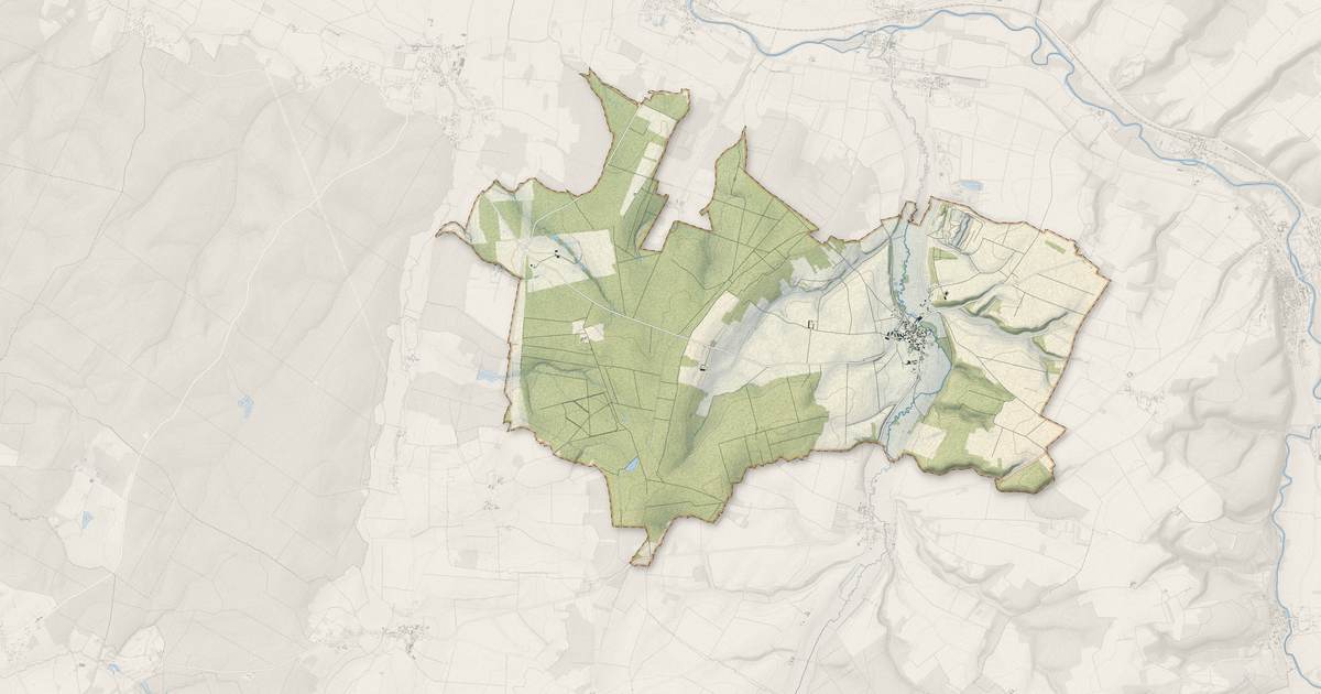 Portrait cartographique de Jully-sur-Sarce : relief, eau, forêts, bâti et voies, calculés à partir des données de l'IGN