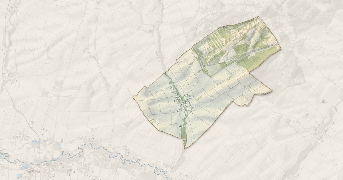 Portrait cartographique de Lhuître : relief, eau, forêts, bâti et voies, calculés à partir des données de l'IGN