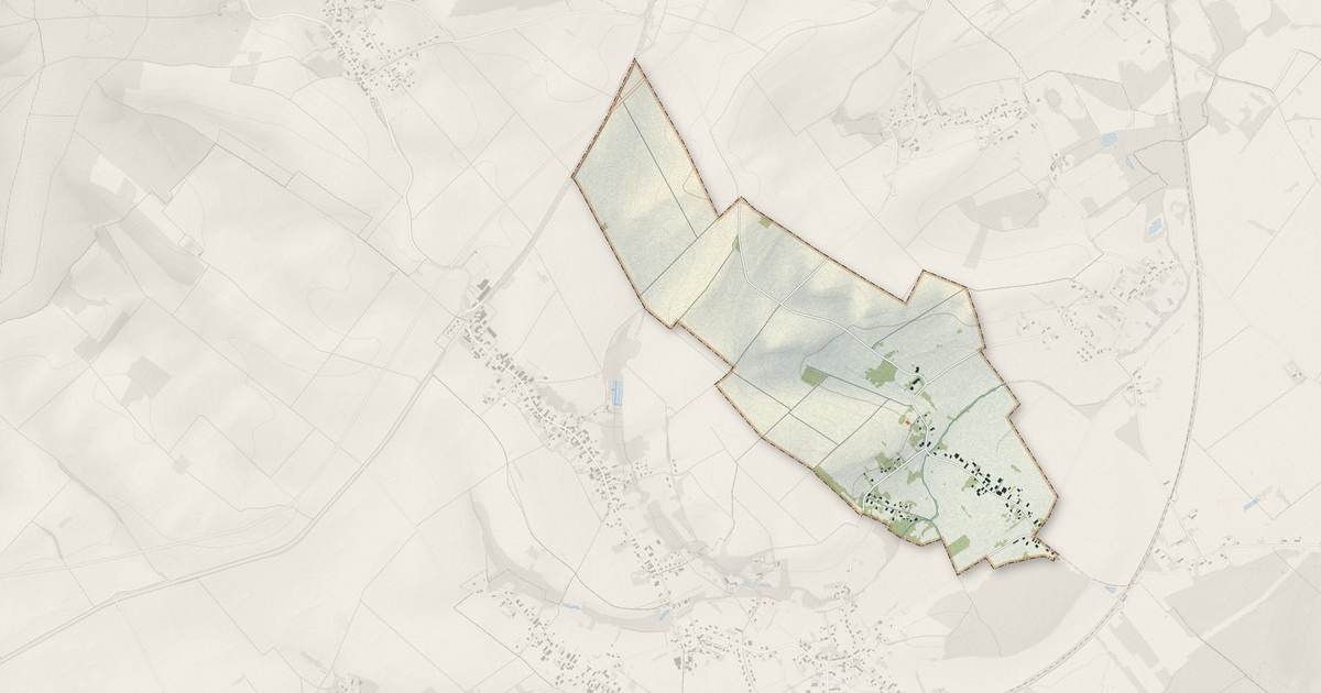 Portrait cartographique de Machy : relief, eau, forêts, bâti et voies, calculés à partir des données de l'IGN