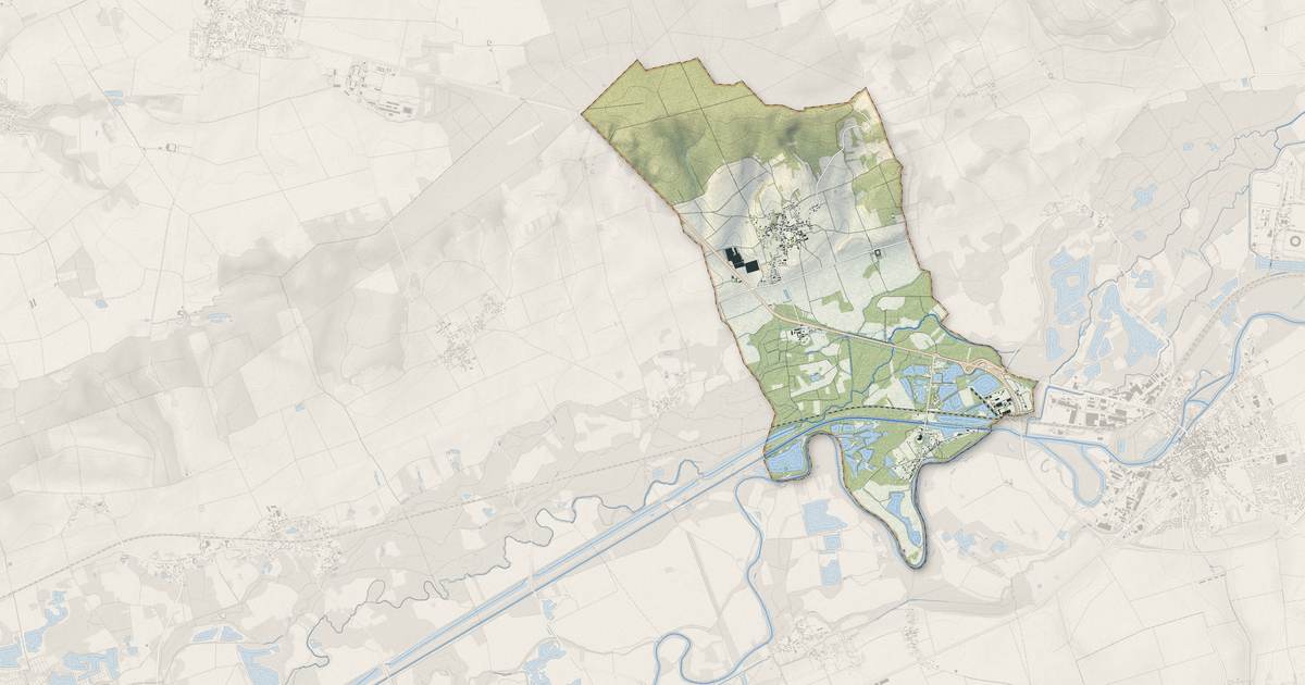Portrait cartographique de Le Mériot : relief, eau, forêts, bâti et voies, calculés à partir des données de l'IGN