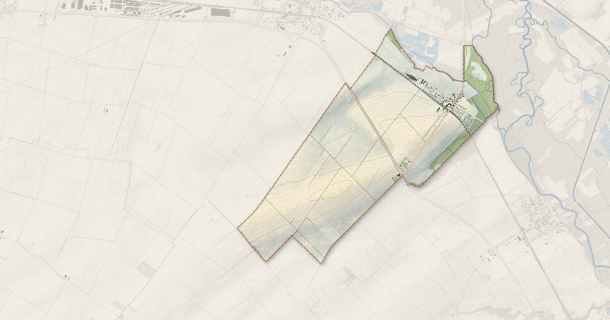 Portrait cartographique de Mesgrigny : relief, eau, forêts, bâti et voies, calculés à partir des données de l'IGN