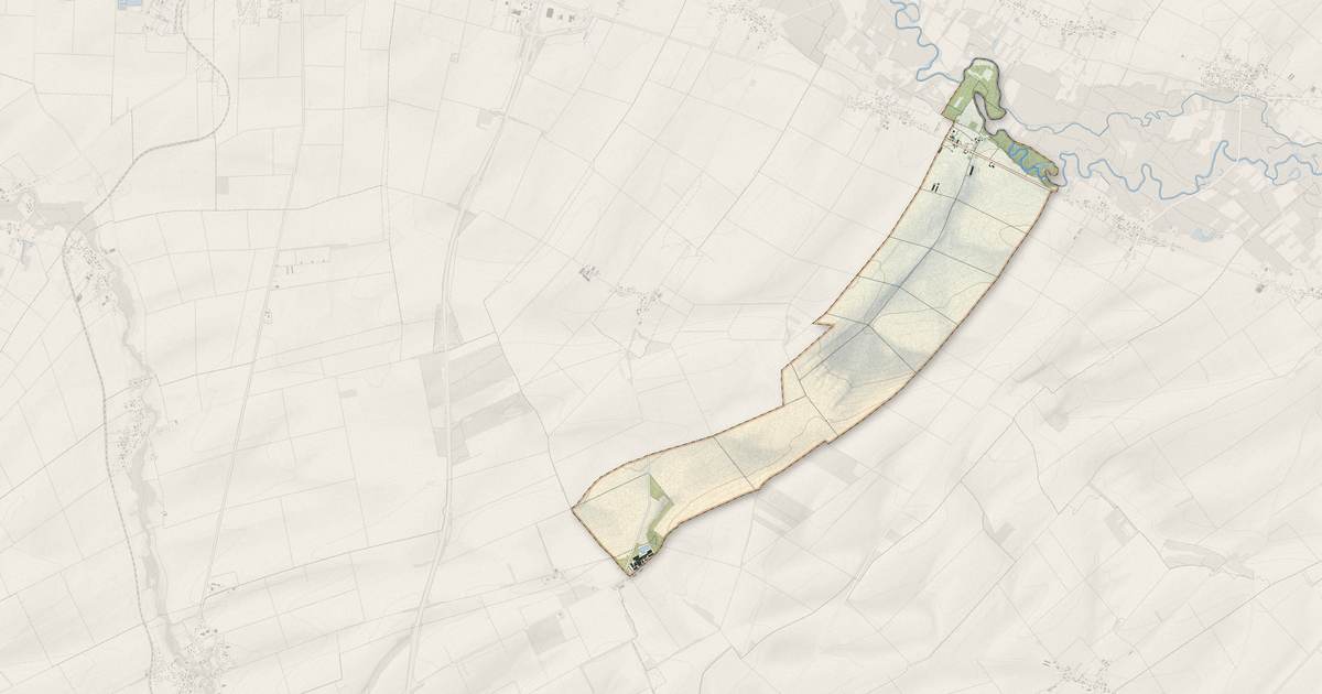Portrait cartographique de Ortillon : relief, eau, forêts, bâti et voies, calculés à partir des données de l'IGN