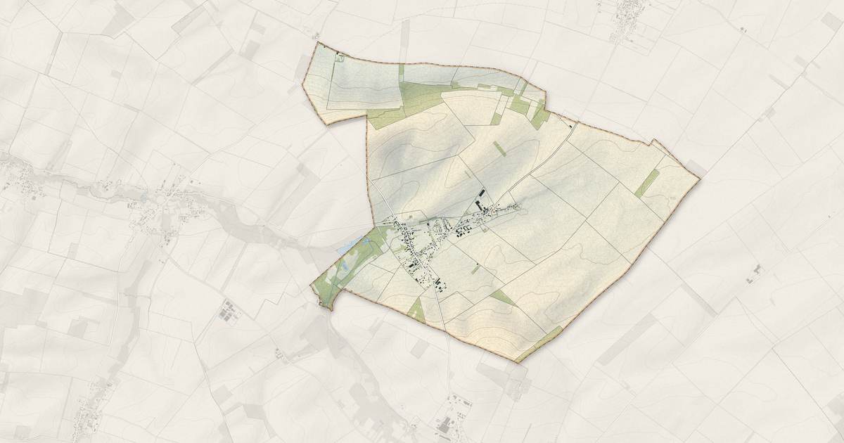 Portrait cartographique de Ossey-les-Trois-Maisons : relief, eau, forêts, bâti et voies, calculés à partir des données de l'IGN