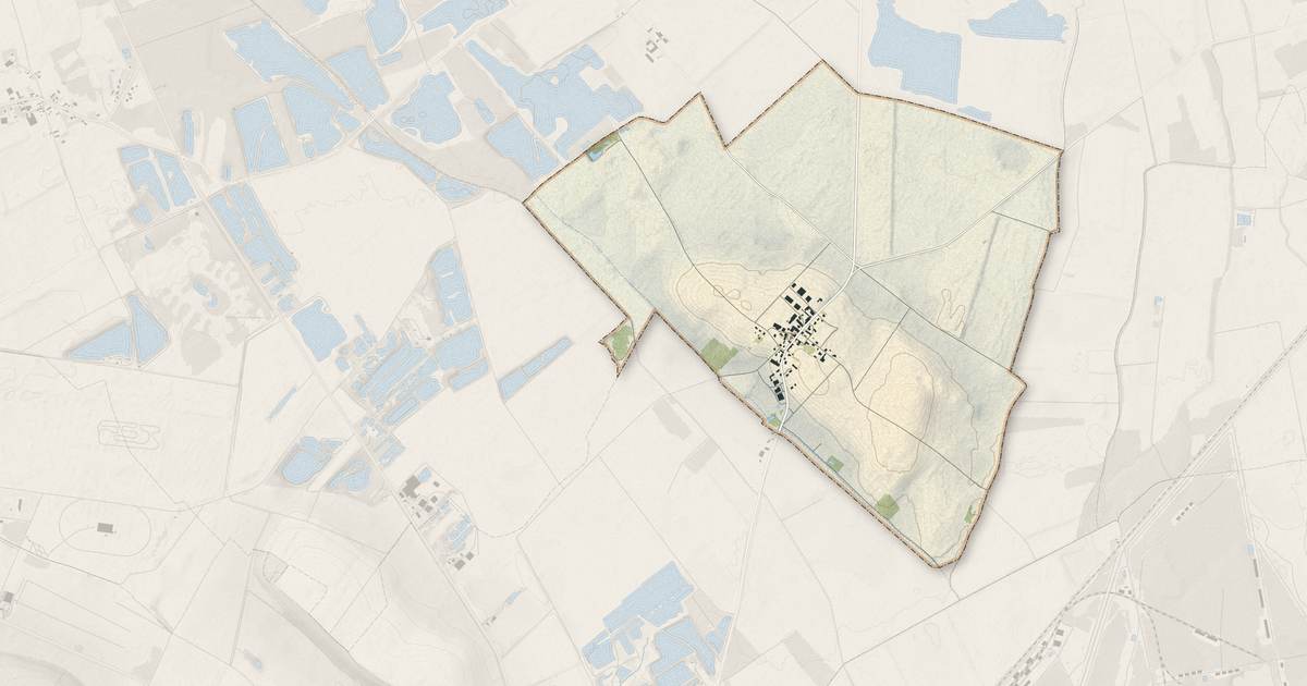 Portrait cartographique de Perthes-lès-Brienne : relief, eau, forêts, bâti et voies, calculés à partir des données de l'IGN
