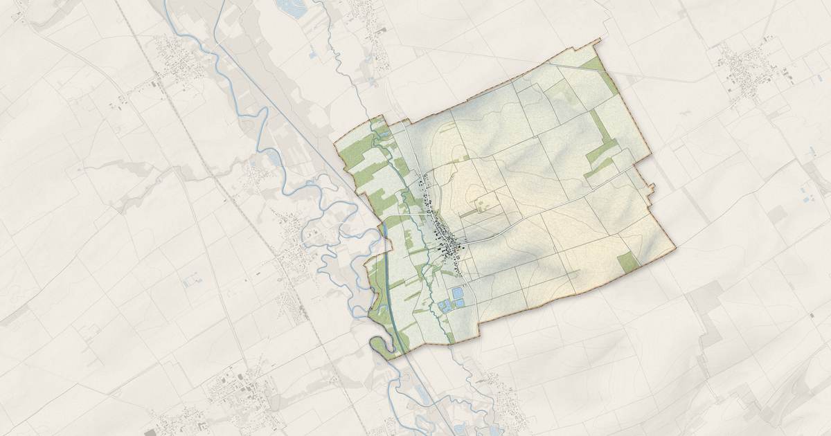 Portrait cartographique de Rilly-Sainte-Syre : relief, eau, forêts, bâti et voies, calculés à partir des données de l'IGN