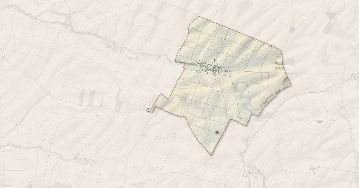 Portrait cartographique de Semoine : relief, eau, forêts, bâti et voies, calculés à partir des données de l'IGN