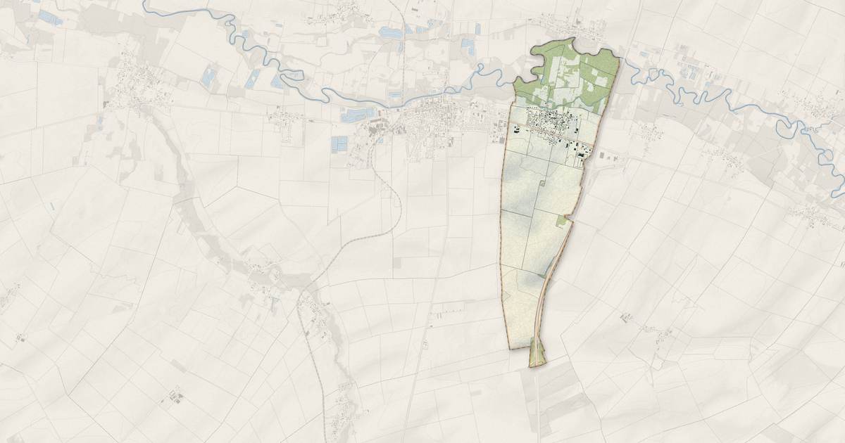 Portrait cartographique de Torcy-le-Grand : relief, eau, forêts, bâti et voies, calculés à partir des données de l'IGN