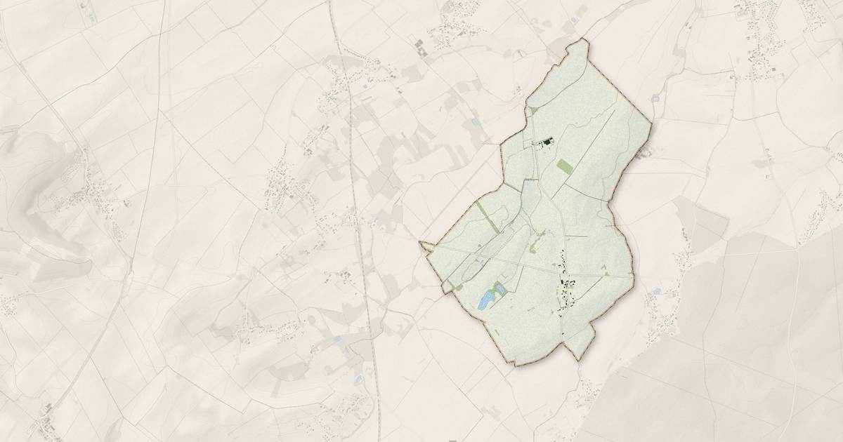 Portrait cartographique de Villy-le-Bois : relief, eau, forêts, bâti et voies, calculés à partir des données de l'IGN
