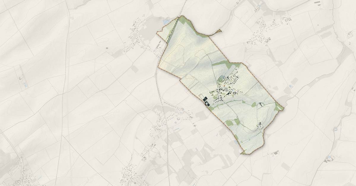 Portrait cartographique de Villy-le-Maréchal : relief, eau, forêts, bâti et voies, calculés à partir des données de l'IGN