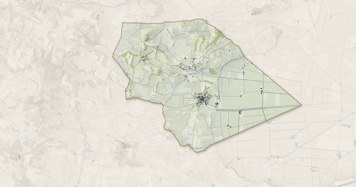 Portrait cartographique de Aigues-Vives : relief, eau, forêts, bâti et voies, calculés à partir des données de l'IGN