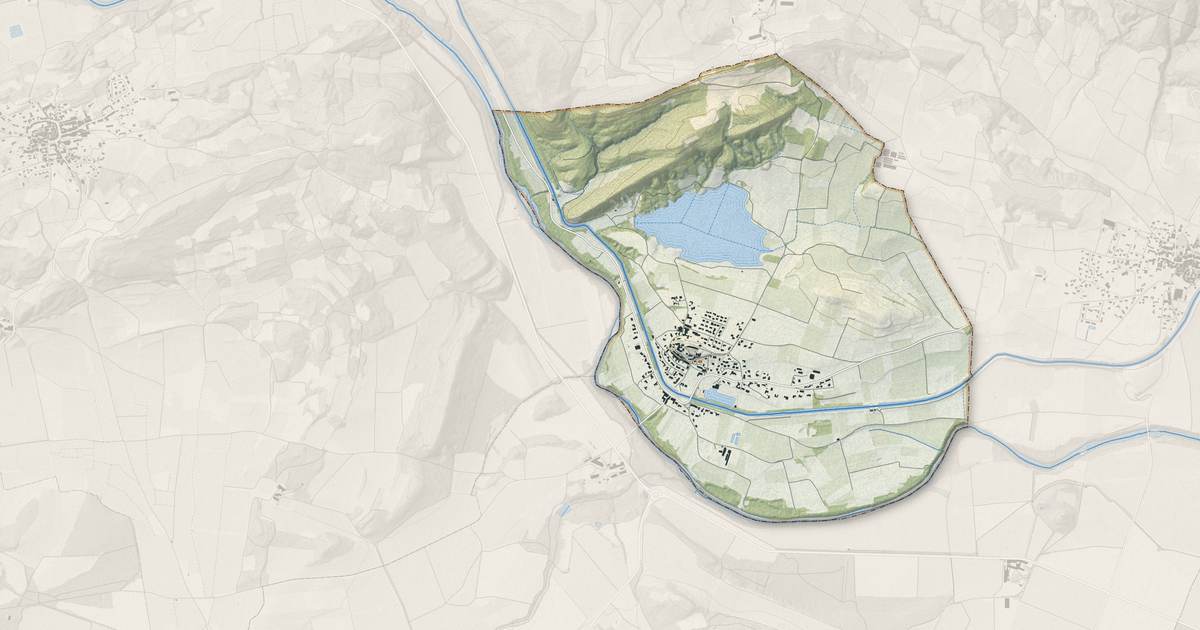 Portrait cartographique de Argens-Minervois : relief, eau, forêts, bâti et voies, calculés à partir des données de l'IGN