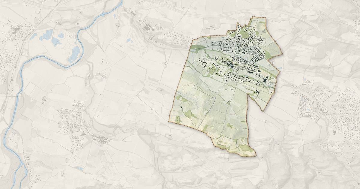 Portrait cartographique de Cazilhac : relief, eau, forêts, bâti et voies, calculés à partir des données de l'IGN