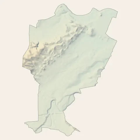 Lézignan-Corbières : relief