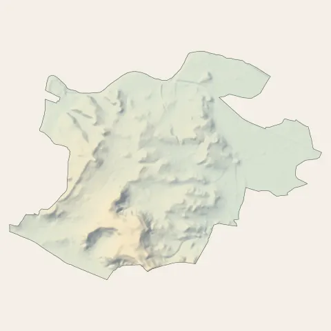 Moussan : relief
