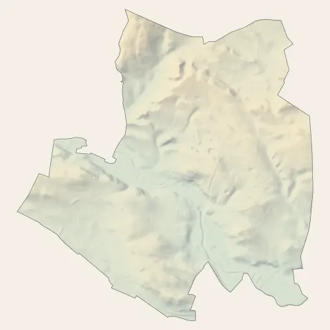 Pennautier : relief