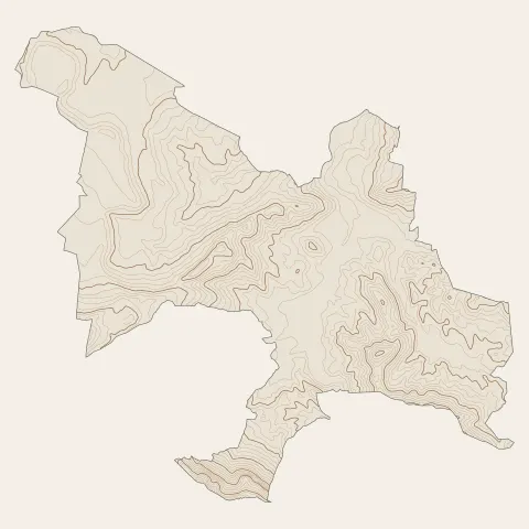 Quillan : courbes de niveau