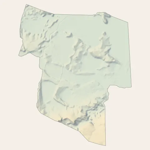 Sigean : relief