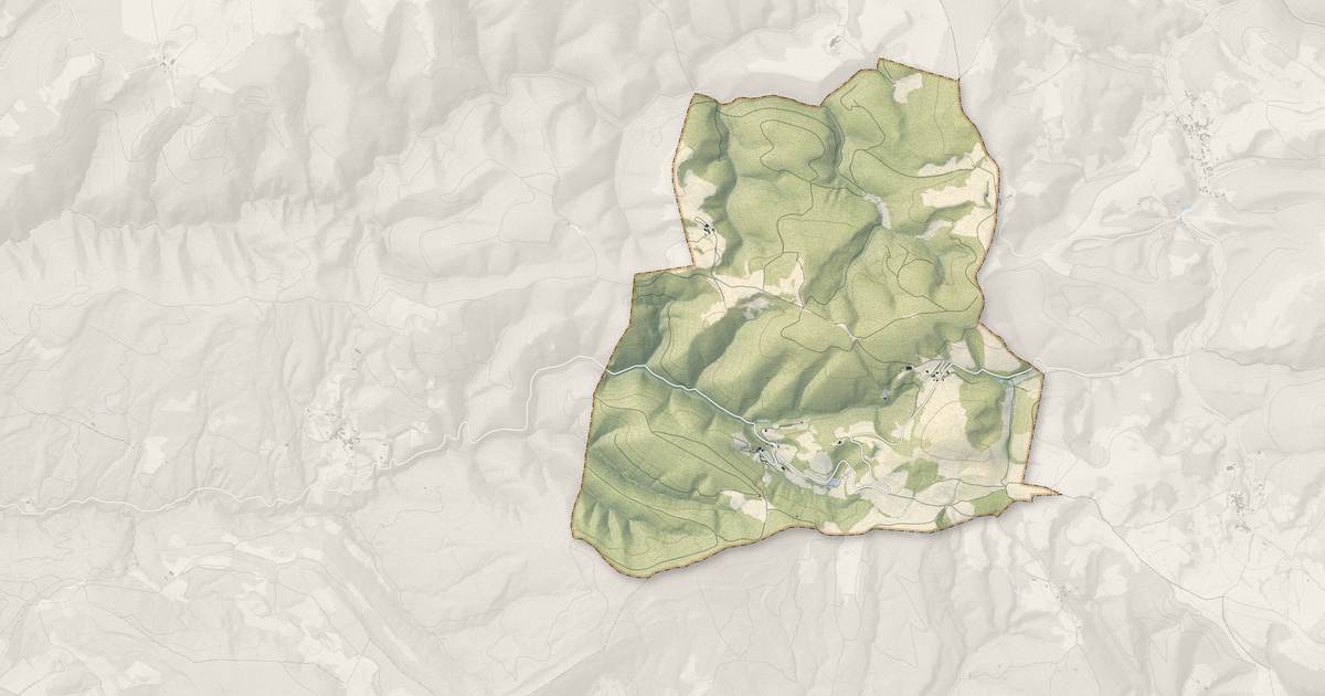 Portrait cartographique de Terroles : relief, eau, forêts, bâti et voies, calculés à partir des données de l'IGN
